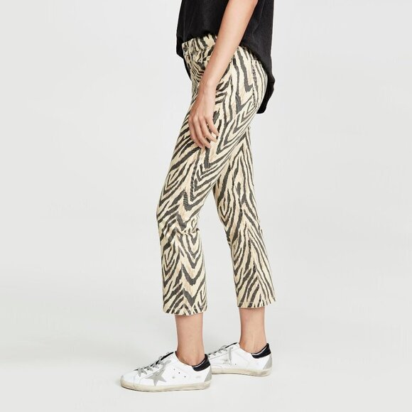 NWT Current | Elliott zebra print crop jeans, 27 - Picture 6 of 16